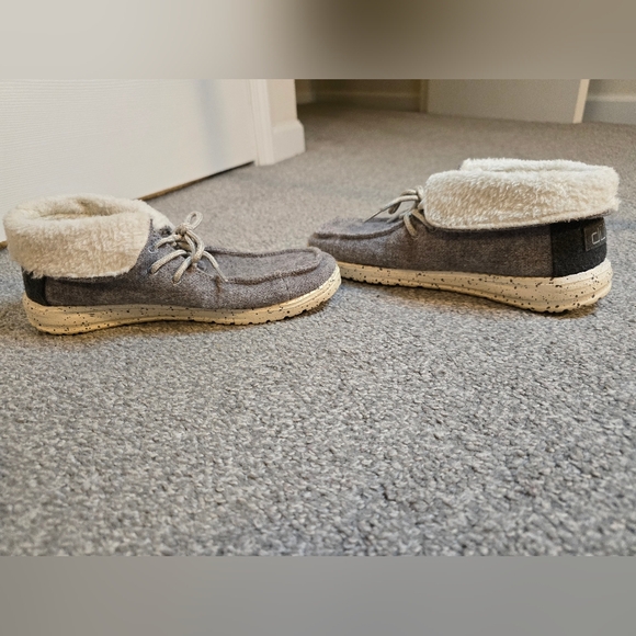 Hey Dude Britt Charcoal Women's Size 6 - Picture 4 of 9